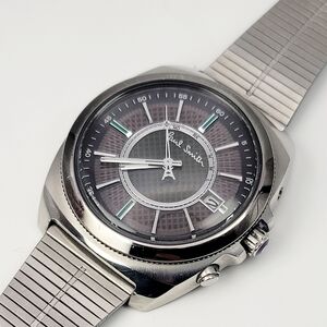 Paul Smith H416-S066581 Radio-Controlled Solar Watch | Stainless Steel | 43mm |